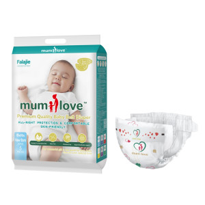 Mumlove Ultra Thin Baby Belt Disposable Diaper (Origin Japan) - New Born 5 pcs